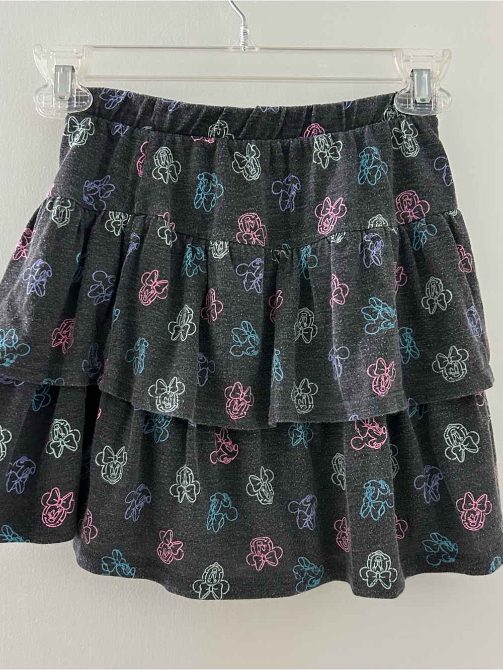 Disney jumping beans Tiered Skort with Pastel Minnie Outlines - Picture 2 of 3